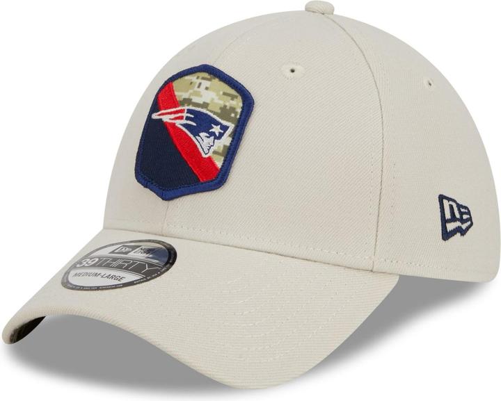Produktbild New Era 39Thirty Cap Salute to Service New England Patriots (M/L)