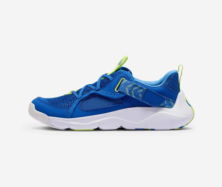 Produktbild Decathlon Turnschuhe Kinder Klettverschluss - Playful Summer blau/gelb (34)