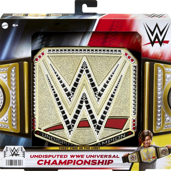Image du produit Mattel WWE Undisputed WWE Universal Championship Role Play Title