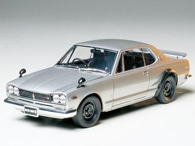 Actual product image Tamiya 1:24 Nissan Skyline 2000 GT-R H. T.
