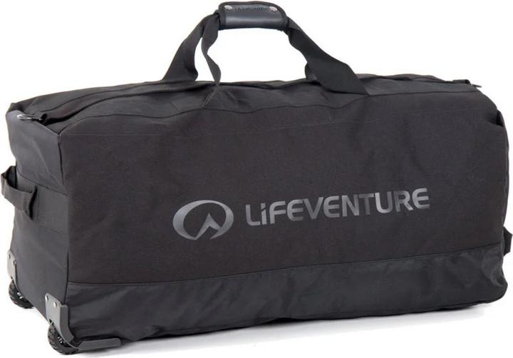 Lifeventure Expedition Wheeled Duffle, 120 Litre Roll-Base, Black (120 l)