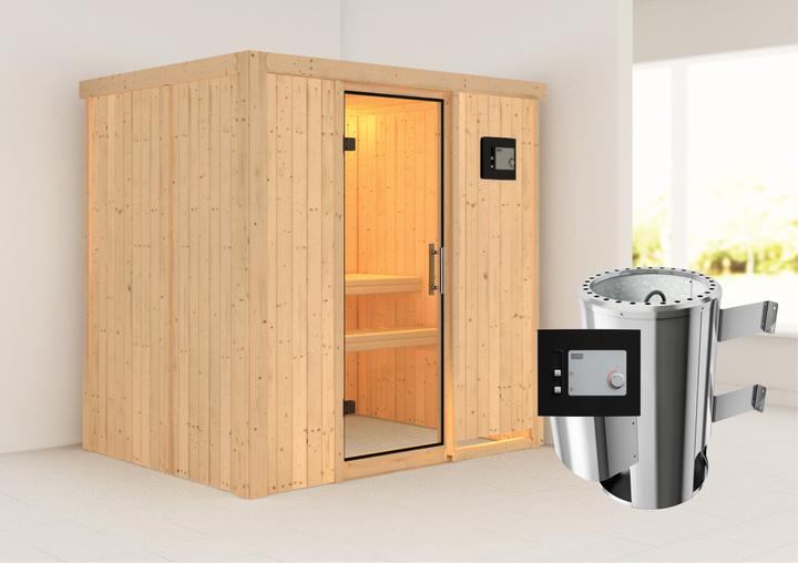 Immagine prodotto Karibu Fanja senza bordo del tetto (Comando esterno Plug & Play da 3,6 KW)