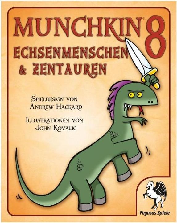Produktbild Pegasus Munchkin 8 - Echsenmenschen & Zentauren (Deutsch)