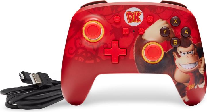 Image du produit PowerA Switch Controller Enhanced wired Donkey Kong Flex (Switch OLED, Switch)