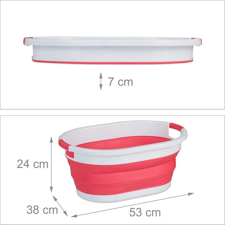 Immagine prodotto Relaxdays Cesto della biancheria (24 l)