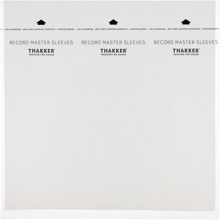 Actual product image Thakker Record Master Sleeves (Plates)