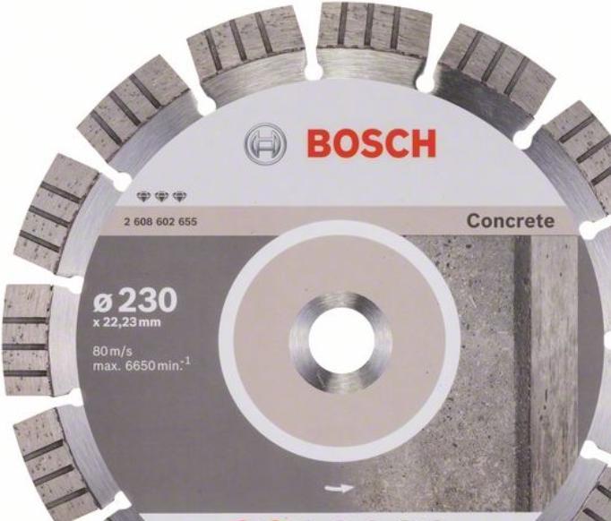 Produktbild Bosch Professional Zubehör PRO Concrete Diamanttrennscheibe, 230 x 22,23 mm