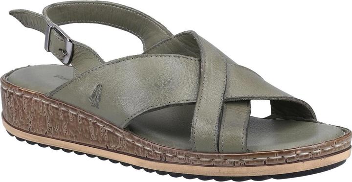 Actual product image Hush Puppies Elena Wedge Leather Sandal (36)