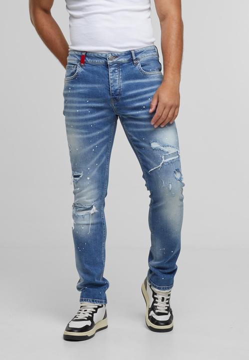 Produktbild 2Y Premium 2Y VICTOR RIPPED SLIM FIT JEANS - 184629 (32)