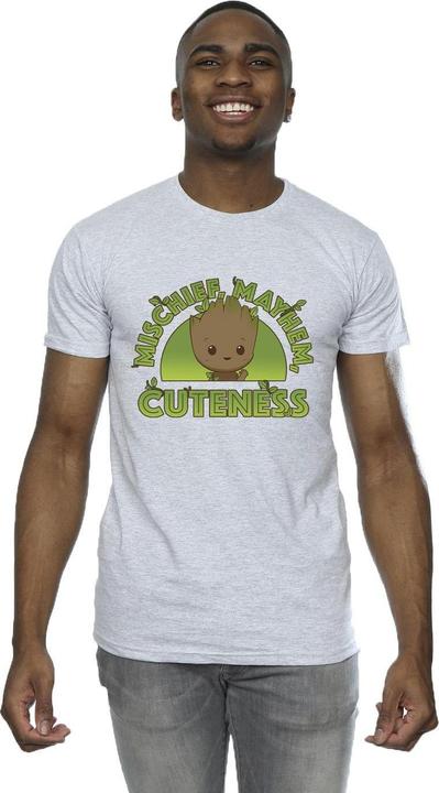 Image du produit - T-shirt AM GROOT MISCHIEF MAYHEM - Homme (L)