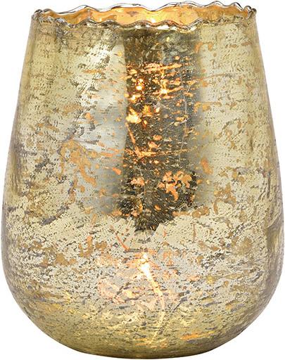 G. Wurm Lanterne en verre de champagne (L / H / P) 12x15x1
