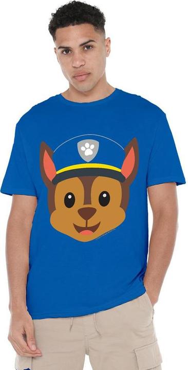 Immagine prodotto Paw Patrol Maglietta Chase Emoji Uomo (4XL)