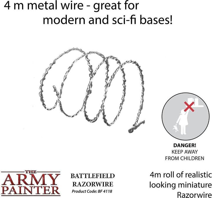 Produktbild Army Painter ARM04118 - Battlefield Razorwire/Stacheldraht (GB)