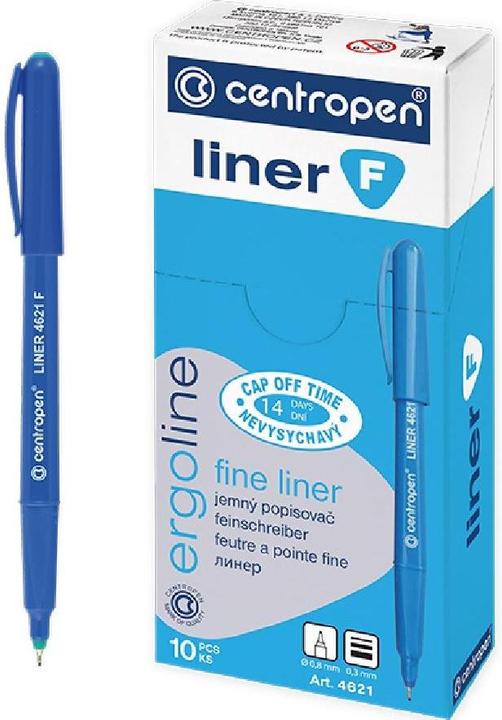 Actual product image Centropen Office Focus 10 pieces, green (Blue, 10 x)