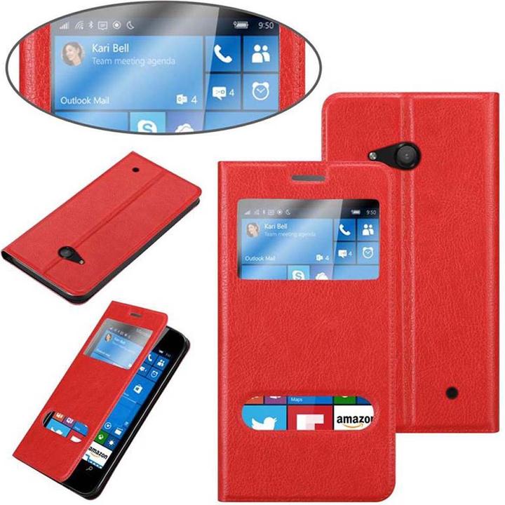 Produktbild Cadorabo Book mit View Doppelfenster Cover (Microsoft Lumia 550)
