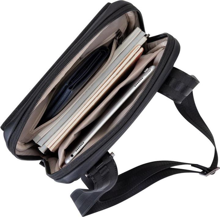 Actual product image Rivacase Canvas shoulder bag for tablet, melange (11", Universal)