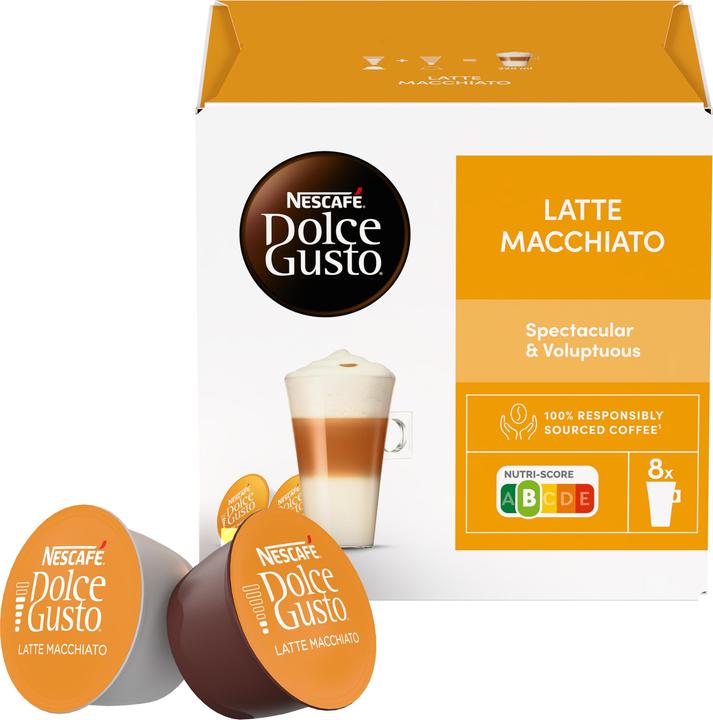 Actual product image Nescafé Dolce Gusto Latte Macchiato (16 x Port.)