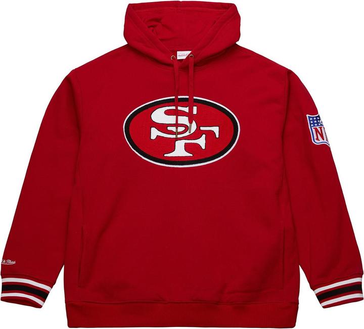 Produktbild Mitchell & Ness Fleece Hoody STITCH San Francisco 49ers - L (L)
