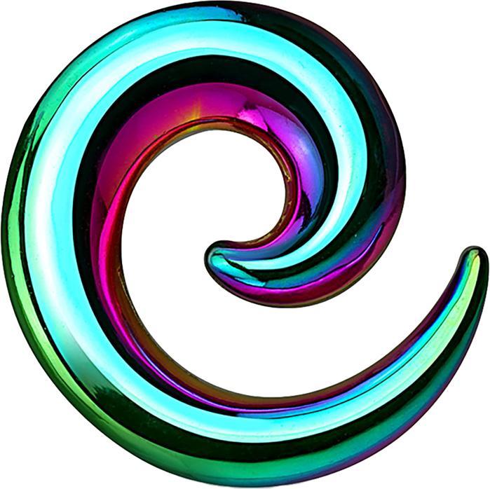 Immagine prodotto Star Piercing Spirale di espansione colorata (Acciaio chirurgico 316L, senza ottone)