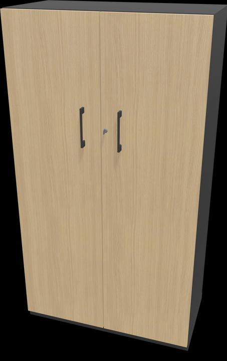 Oak decor bleached, Dark grey