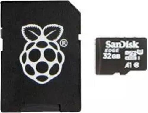 Produktbild Raspberry Pi Official micro SD Card With Noobs (Operating System) for 4 - 32GB