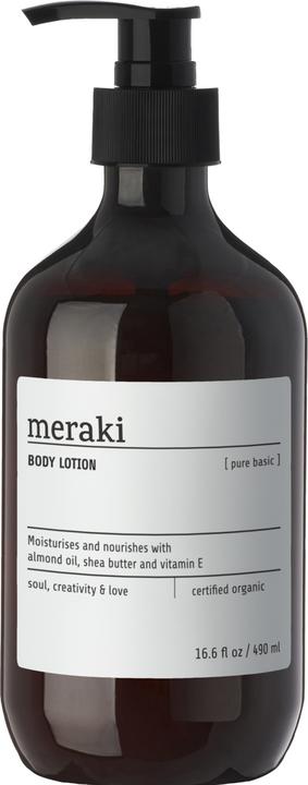 Actual product image Meraki Body Lotion, Pure basic (Body lotion, 490 ml)