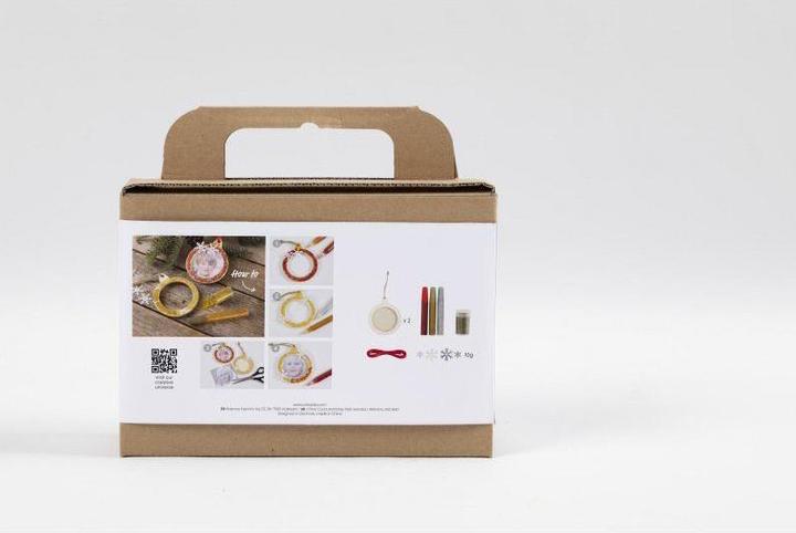 Actual product image Creativ Company Craft Set Christmas Balls Photo Frame