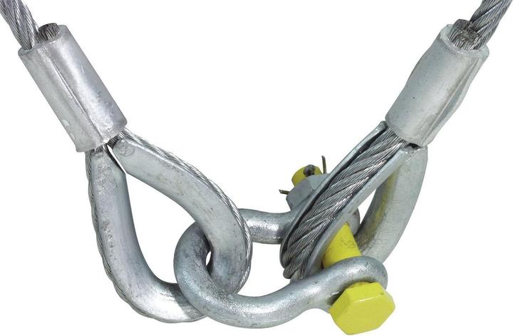 Actual product image Eurolite Safety rope 1000x10mm w.shear