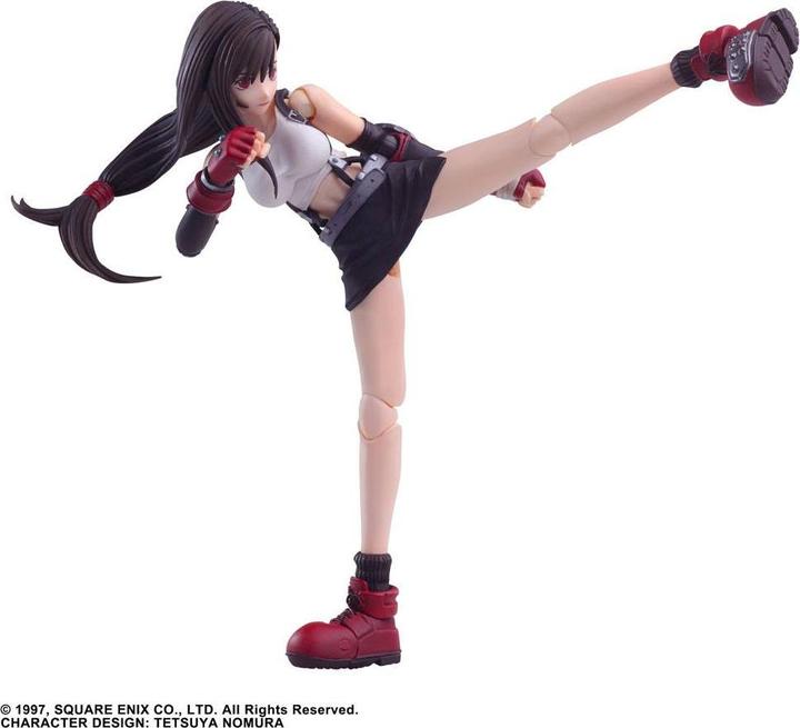 Actual product image Square Enix Final Fantasy VII figurine Bring Arts Tifa Lockhart 14 cm