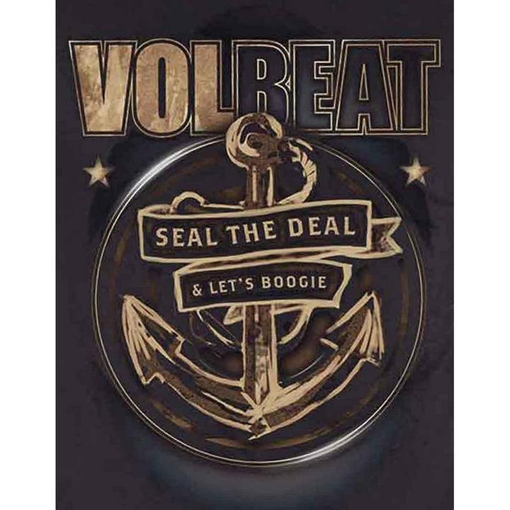 Actual product image Volbeat Unisex Adult Anchor Cotton T-Shirt (S)