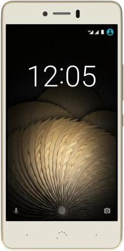 Produktbild BQ Aquaris U Plus (16 GB, Gold, White, 5", Hybrid Dual SIM, 16 Mpx, 4G)