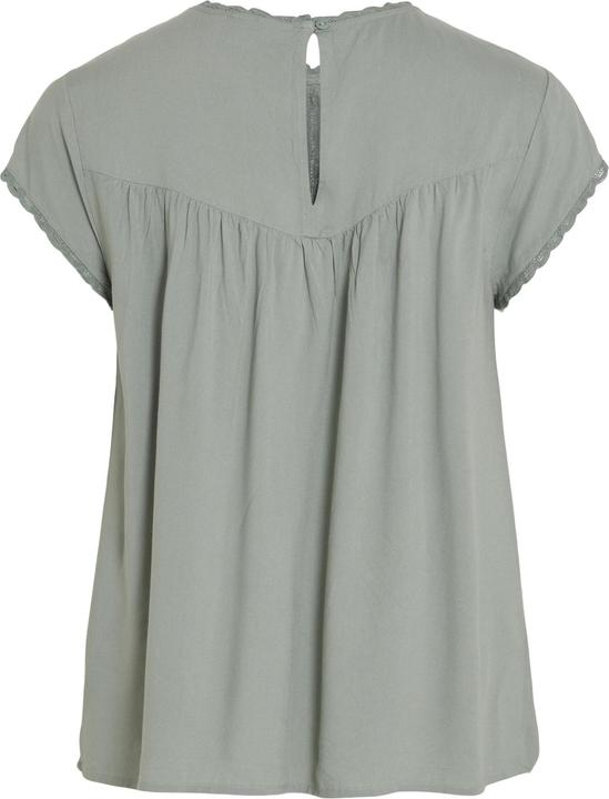 Actual product image Vila Detailed top with short sleeves (34)