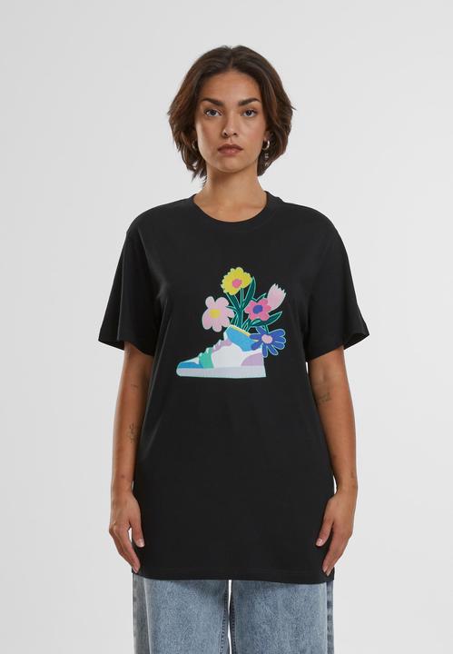 Produktbild Mister Tee Ladies Flower Sneaker Tee - 19039 (XS)