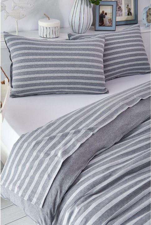 Produktbild Living Home Melange Jersey Double Face (Kopfkissenbezug, 65 x 100 cm)