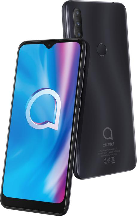 Actual product image Alcatel 1S (2020) 5028D (32 GB, Power grey, 6.22", Dual SIM, 13 Mpx, 4G)