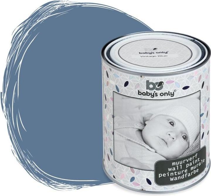 Actual product image Baby's only Babys only wall paint, Vintage Blue - 1 litre