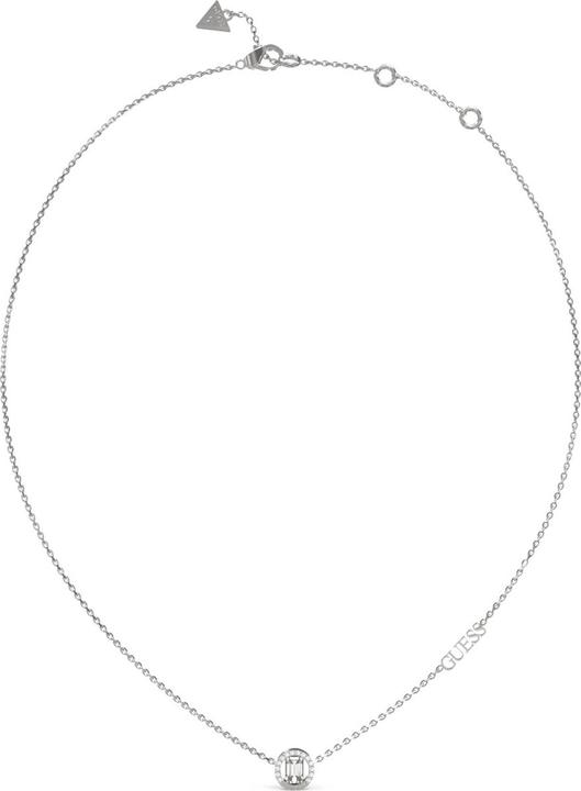 Actual product image Guess 16-18" ROUND CRYSTALS NECKLACE Necklace (Stainless steel)