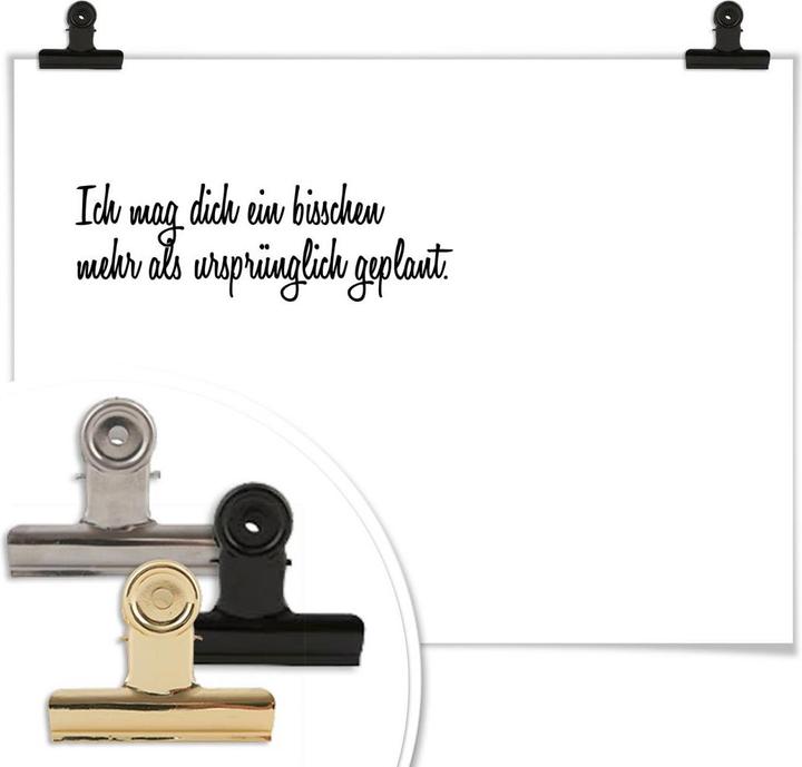 Actual product image Trenddeko I like you a little more (24 x 30 cm)