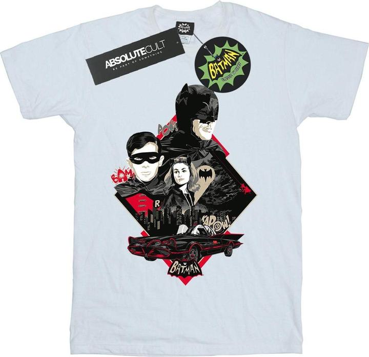 Batman TV Serie Charakter Skyline TShirt