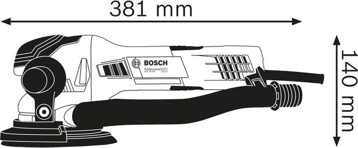 Image du produit Bosch Professional GET 75-150 Professionnel (Ponceuse excentrique, 750 W)