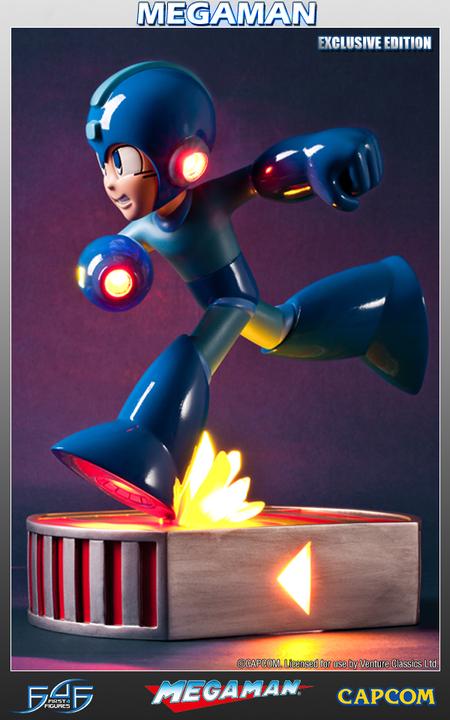 Actual product image F4F Rockman - Megaman Running (Exclusive)