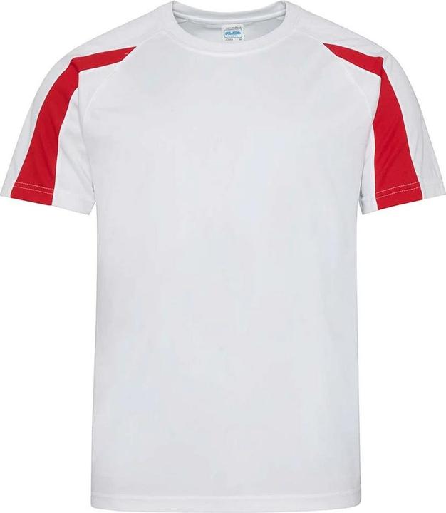 Actual product image Awdis Mens Contrast Moisture Wicking T-Shirt (S)