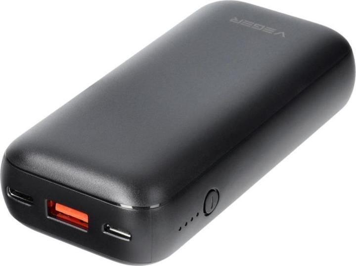 Immagine prodotto Veger Powerbank 10000 mAh PD QC3.0 3A 20W S10 (W1135) nero (10000 mAh, 37 W, 37 Wh)