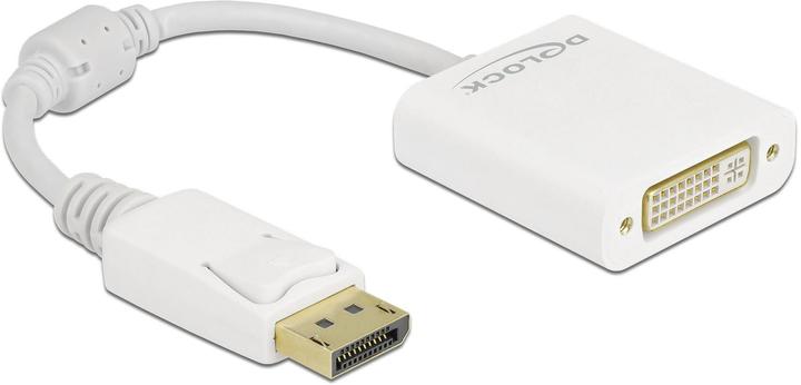Actual product image Delock Adapter DisplayPort 1.1 male to DVI female passive white (DVI, 15 cm)