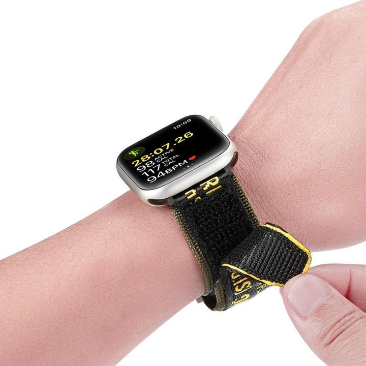 Actual product image Dux Ducis Strap (Outdoor Version) strap Apple Watch Ultra, SE, 8, 7, 6, 5, 4, 3, 2, 1 (49, 45, 44, 4 (45 mm, 44 mm, 42 mm, 49 mm, Stainless steel, Nylon)