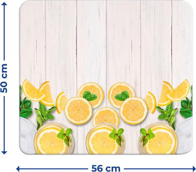Immagine prodotto Wenko Piastra multipla Mod. Piastra di copertura al limone per piani di cottura in vetroceramica, tagliere