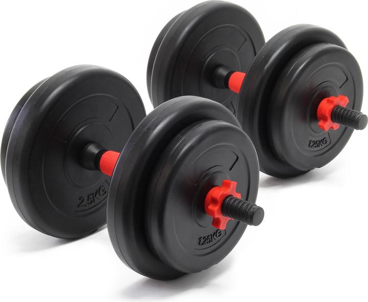 Immagine prodotto Luxtri Kurzhantelset (4 x 2,5 kg, 4 x 1,25 kg)