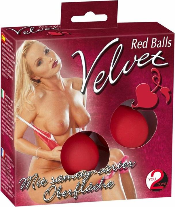 Immagine prodotto You2Toys Palline di velluto rosse