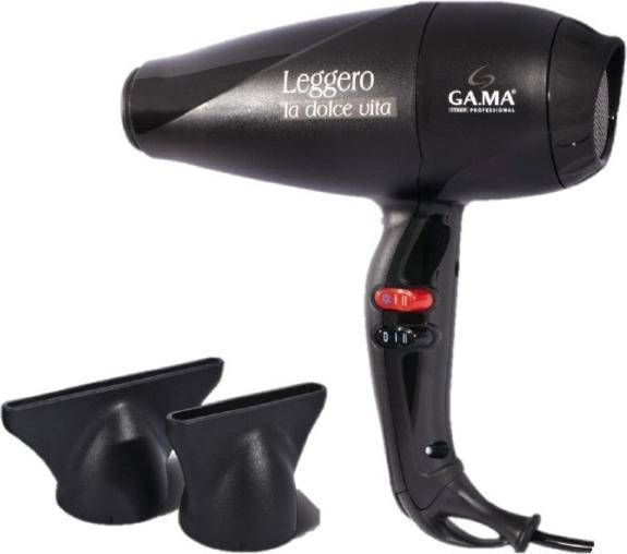 Produktbild GAMA GA.MA LEGGERO, Sort, 3 m, 2100 W, 215 mm, 540 g