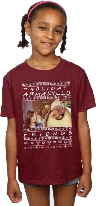 Immagine prodotto Friends Fair Isle Holiday Armadillo Maglietta Ragazze (140, 146)